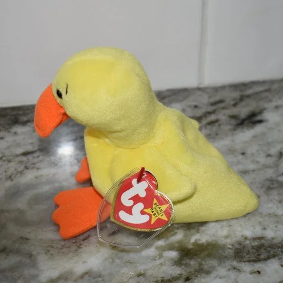 Ty Beanie Baby Quackers the Duck - Picture 3 of 5